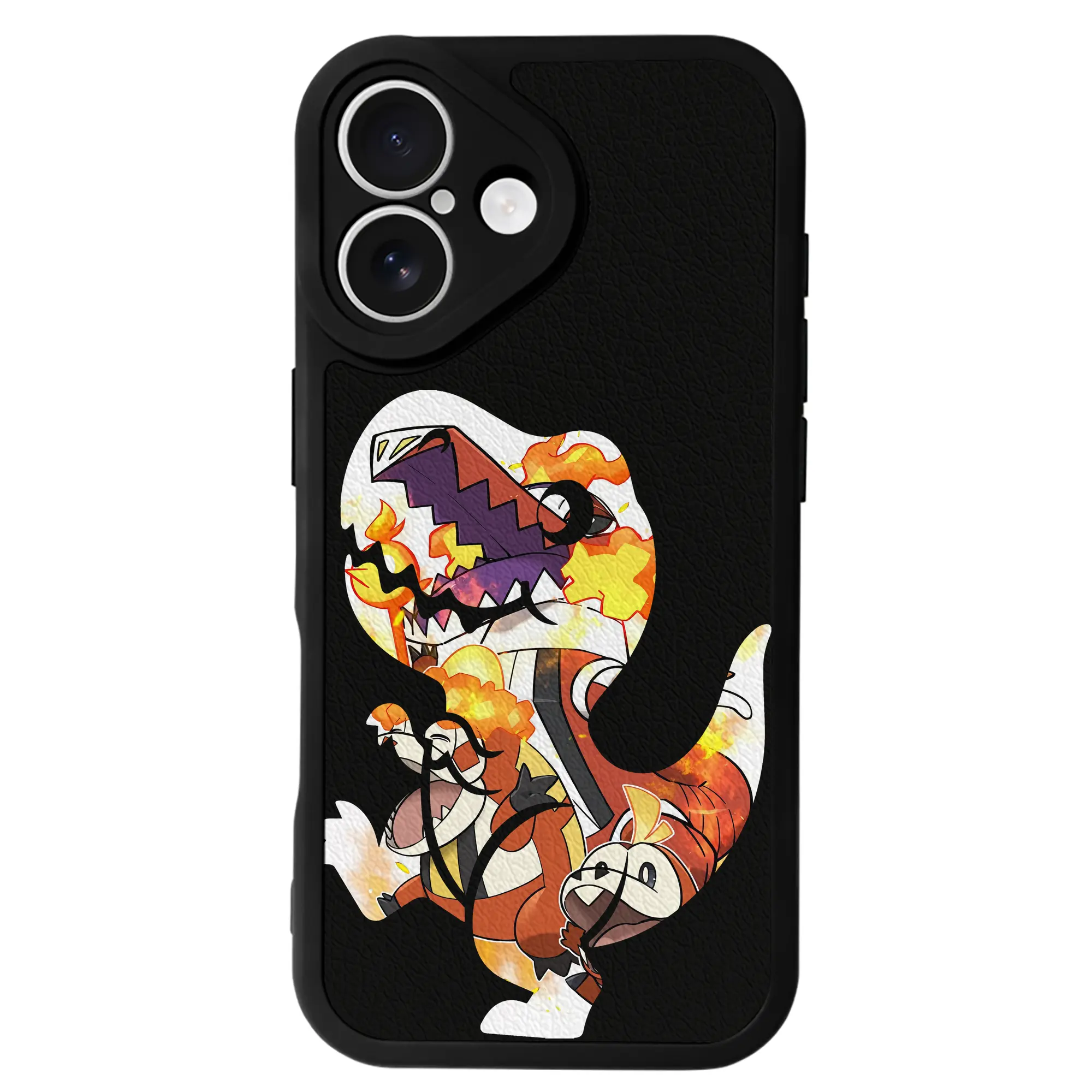 ポケモン グッズ,ホゲータ - IPhone 16シリーズ対応 ・ シリコンスマホケース ・ レザー調 ・ 高精度フィット ・ 耐衝撃 ・ ワイヤレス充電対応 ・ 精密カット